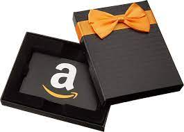 Win a $1000 amazon gift card. Amazon Ca Gift Card For Any Amount In A Black Gift Box A Smile Card Design Amazon Ca