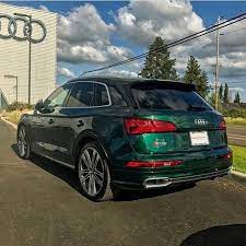 That Is A Rare Double New Sq5 In Azores Green Photo Audibeaverton Oooo Audidriven What Else Audi Sq5 Audi Q3 Audi Luxury Cars Audi
