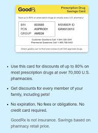 Use this card for discounts of up to 80% on most prescription drugs at over 70,000 u.s. Prescription Assistance