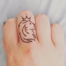 Pin By Khin Nhaung On Tattoo Simple Lion Tattoo Lion Tattoo On Finger Leo Lion Tattoos