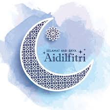 Discover thousands of premium vectors available in ai and eps formats. Hari Raya Aidilfitri Greeting Card Template Design Decorative Crescent Moon And Star On Blue Watercolor Background Vector Illustration Translation Fasting Day Of Celebration Tasmeemme Com