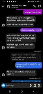 india hot models on X: He is Bhanu suryam thakur , a pornstar I texted him  just to talk normally and asked him do he did porn before or pata nhi isko