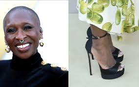 Jimmy Choo Oriana satin flat sandals Blau