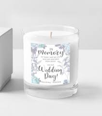 Candle Personalised Wedding Memorial Candle Wedding Etsy Fontes De Letra