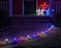 Otdair white globe solar pathway lights christmas. Pin On Patriotic Lights And Decor
