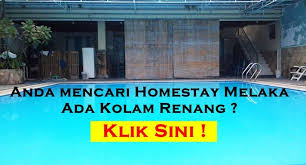 Percayalah, status bandaraya melaka sebagai tapak warisan dunia bertepatan dan wajar dipelihara. Homestay Melaka Ada Kolam Renang Mohdrawi Com