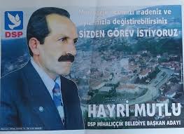 O güzel insanlar, o güzel atlara binip gittiler.** **MİHALIÇÇIK İLÇESİNE İZ  BIRAKANLAR -91** **HAYRİ MUTLU ** **KADASTRO MEMURU ** Mihalıççık İkizafer  köyünde doğdu. Tapu Kadastro Meslek Lisesinden mezun olduktan sonra yurdun  çeşitli