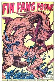 The two engines burst together into life. Fantasy Masterpieces 2 1966 Fin Fang Foom Jack Kirby Comics Weblog