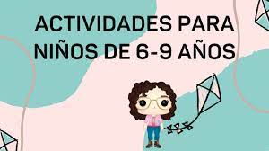 Maybe you would like to learn more about one of these? Actividades Para Ninos De 6 A 9 Anos Alma Montessori Youtube