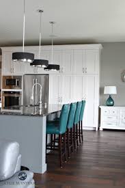 cambria ellesmere. dark wood floors
