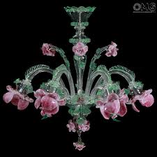 Check out our murano glass chandelier selection for the very best in unique or custom, handmade pieces from our chandeliers & pendant lights shops. Chandelier Rosa Floral Rosetto Murano Glass Murano Glass Chandelier Glass Chandelier Murano Glass