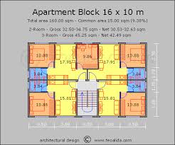 Apartment Plans 30 200 Sqm Designed By Teoalida Teoalida Website Small Apartment Plans Small Apartment Building Small Apartment Floor Plans