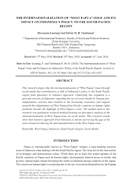 Pataka png,kodam vi mulawarman,transparent png, png download, hd png #1338086. Pdf The Internationalization Of West Papua Issue And Its Impact On Indonesia S Policy To The South Pacific Region