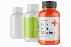 Download 35 Pills Bottle Packaging Mockup Templates Psd Creativebonito Com
