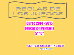 10 juegos tradicionales con sus reglas. Calameo Reglas De Los Juegos Populares
