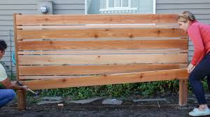 Consider using boards of different widths, or even alternating a pattern. How To Build A Diy Horizontal Fence