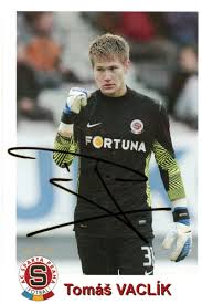 Born 29 march 1989) is a czech professional footballer who plays as a goalkeeper for sevilla fc and the czech republic. Tomas Vaclik Sparta Praha Autogram Podpis Fotbal Aukro