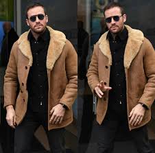 Disturbing instagram messages allegedly sent by actor armie hammer have. Men S Edward Sheepskin Coat Of Armie Hammer On The Instagram Account Armiehammer Spotern