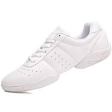 smapavic cheer shoes for girls white cheerleading dance shoes fashion sneakers tennis athletic sport training shoes white 13 5 b m us