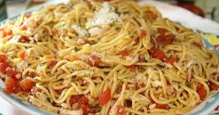 Angel Hair Pasta With Crab With Angel Hair Butter Extra Virgin Olive Oil Sliced Green Onions Minced Garlic Roma Tom Crab Recipes Crab Meat Recipes Recipes