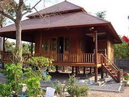100 desain rumah kayu cantik unik sederhana bahan inspirasi. Design Rumah Kampung Kayu Simple Cute766