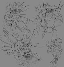 hazbin hotel, angel dust (hazbin hotel), husk (hazbin hotel), feva  dreamsicle, anal - R34 Vault