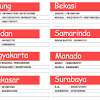 Layanan pemesanan tiket bus online kami memastikan bahwa anda mendapatkan perjalanan yang nyaman dan praktis dengan bus. 3