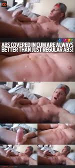 Abs Covered In Cum Are Always Better Than Just Regular Abs! - QueerClick