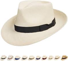 Ultrafino Genuine Havana Retro Panama Straw Hat Classic Lightweight 7 1 4 Stylish Men Casual Hats For Men Stylish Men