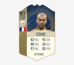 Fifa 16 fifa 17 fifa 18 fifa 19 fifa 20 fifa 21. Zidane Icon Fifa 18 Transparent Png 400x642 Free Download On Nicepng