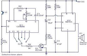 Selective Timer Alarm Circuit Diagram Timer Alarm Circuit Diagram Circuit