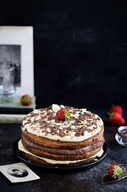 Gateau Italien Creme Patissiere Et Chocolat Un Dejeuner De Soleil Recette Creme Patissiere Chocolat Gateau Italien Alimentation