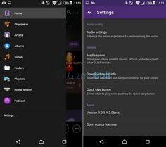 Sony Xperia Music App 9 0 1 A 3 0 Beta Update Rolling Music App Music Player App Music