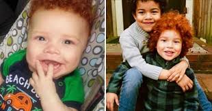 Mom Was Shocked When Son Was Born With Bright Red Hair