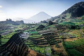 Dieng Plateau In Java Indonesia Epic Sunrise Volcanoes Lakes