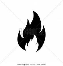Free vector icons in svg, psd, png, eps and icon font. Fire Flame Icon Vector Photo Free Trial Bigstock
