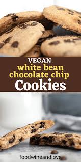 A chewy, moist, chocolate cookie. White Bean Chocolate Chip Cookies Food Wine And Love