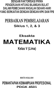 We did not find results for: Laporan Pkp Matematika Kelas 5 Ut Pgsd S1