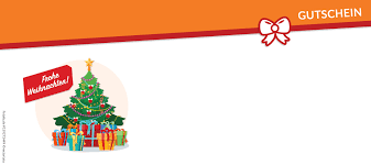 Weihnachtsstern Gutschein Vorlagen Und Vordrucke Auf