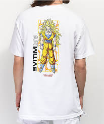 99 free shipping on orders over $25 shipped by amazon Primitive X Dragon Ball Z Goku Glow White T Shirt Zumiez