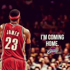 If you fail, then bless your heart. Lebron James Returning To Cleveland Cavaliers I M Coming Home