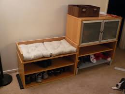 Effektiv Hallway Bench Ikea Hackers Hallway Bench Ikea Shelves Bench With Storage