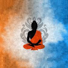 Jiddu krishnamurti click to tweet. Silhouette Buddha Buddha Artwork Buddha Canvas Buddha Art