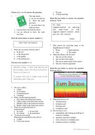 English Test For Grade 7 English Esl Worksheets For Distance Learning And Physical Classrooms