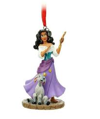 Amazon.com: Disney Esmeralda Hunchback of Notre Dame Sketchbook Ornament :  Home & Kitchen