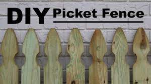 Installing pickets to a fence is easy to do yourself. Diy Picket Fence Inexpensive Way To Make By Stone And Sons Workshop