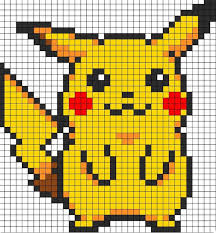 Pikachu Pokemon Bead Pokemon Perler Beads Pixel Art Pokemon