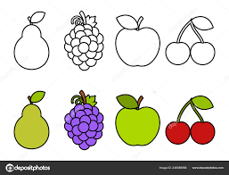 Coloring_for_mood * раскраски для настроения 20 мая 2019 в 18:05. Coloring Pictures For Kids Fruits Drawing With Crayons