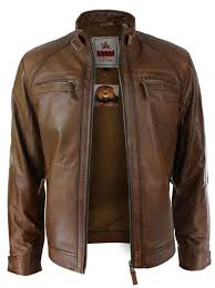 Vintage Retro Style Jackets Men Fashion Leather Jacket Men Men S Leather Jacket