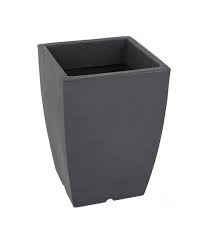 Zeitlos & modern setzt der pflanztopf waterwick® anthrazit ihre pflanzen in szene und erspart ihnen eine menge pflanztopf terrakotta glasiert ø 27 cm x 17 cm anthrazit. Kunststoff Vase Bologna Eckig Anthrazit Dehner